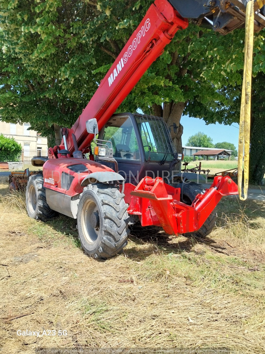 MANITOU TELESCOPIQUE 1235 Tracteur